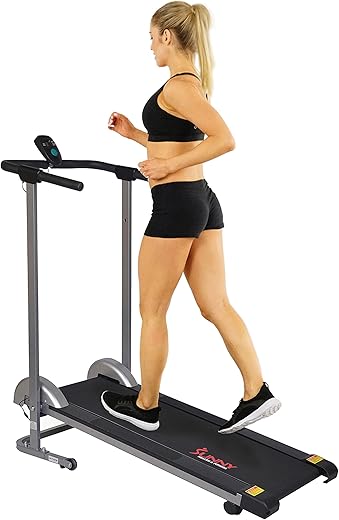 Sunny Health Foldable Manual Treadmill: A Workout Essential